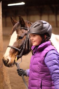 Lilian - student of Horse Behaviour and Safety course for Youth